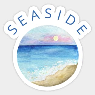 Seaside, beach, summer , sun Sticker